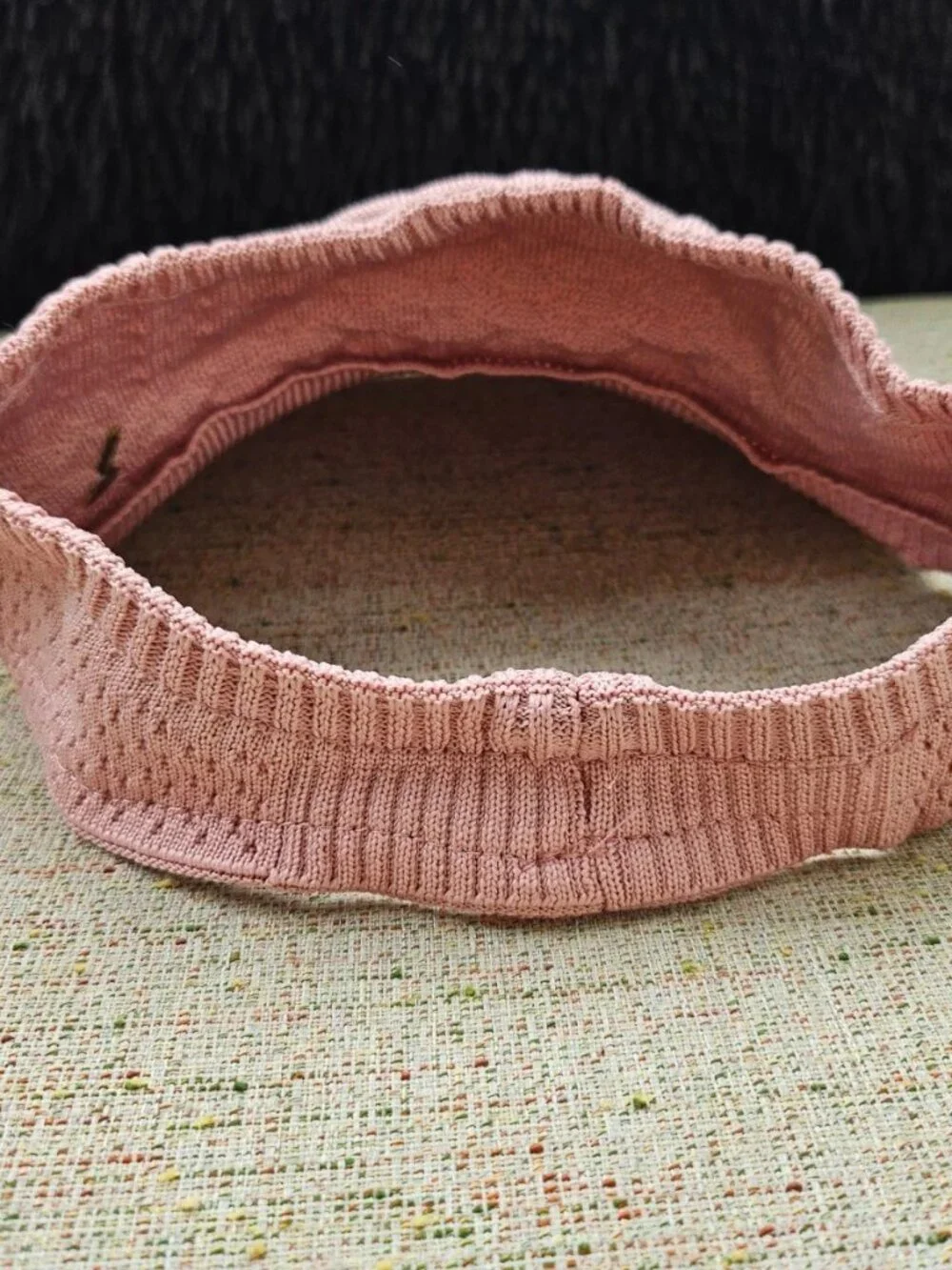 Women Hat Visor Pink Sun Hat Cap Outdoor Sport Bow Logo Hat One Size fit all